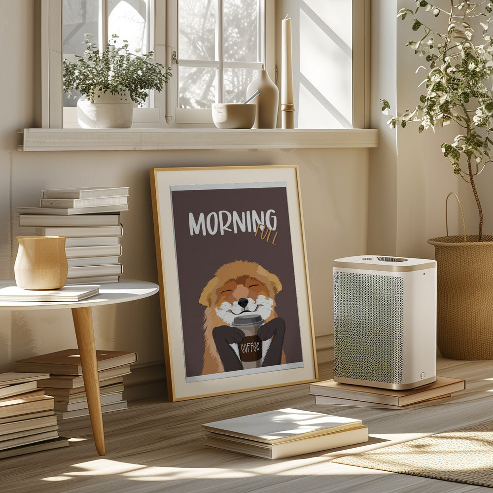 Morning Fuel Poster och Canvastavla