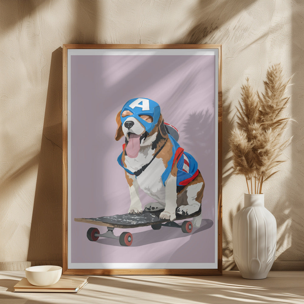 My Kind Of Hero Poster och Canvastavla