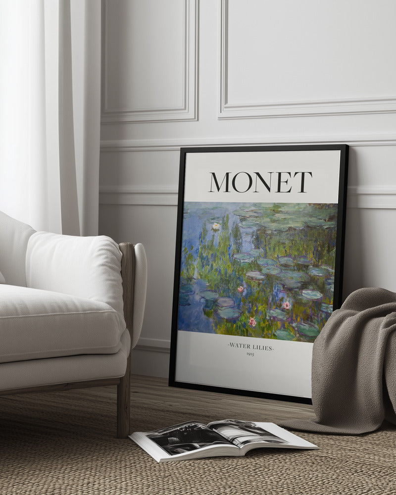 Water Lilies 1915 Poster och Canvastavla