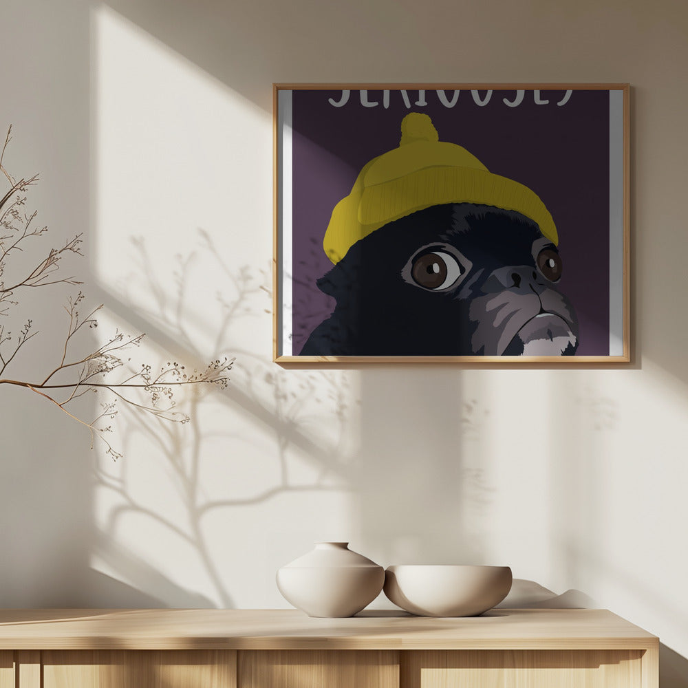 Seriously?! Poster och Canvastavla