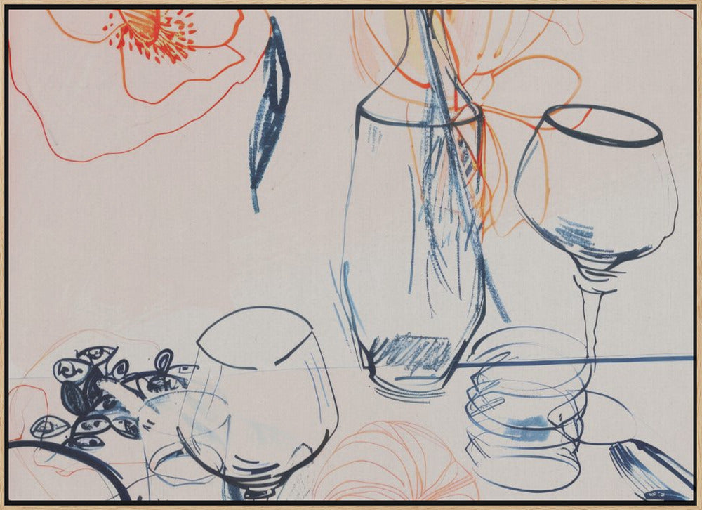 Tablestilllifeno1 Poster och Canvastavla