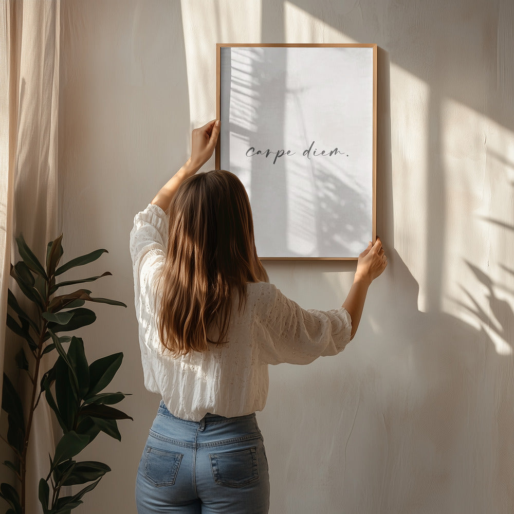 Carpe diem no 02 Poster och Canvastavla