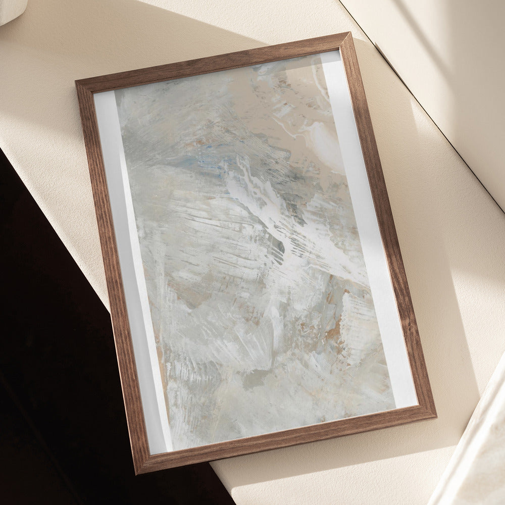 Textured Tides 1 Poster och Canvastavla