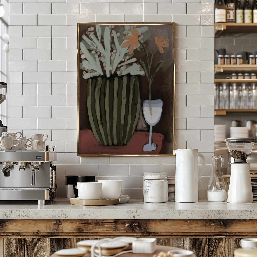 Floral still life no 4 Poster och Canvastavla