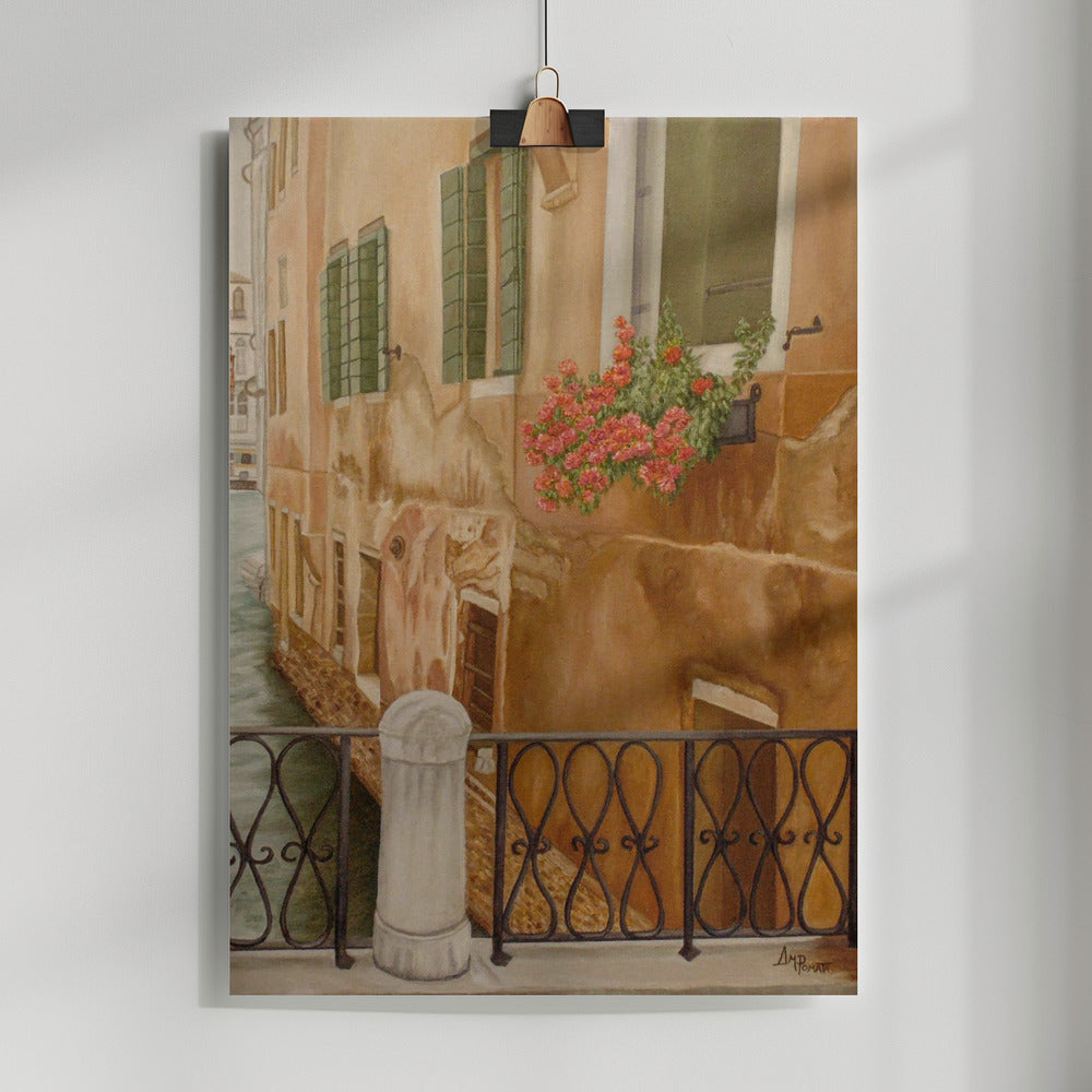 Venice In June Poster och Canvastavla
