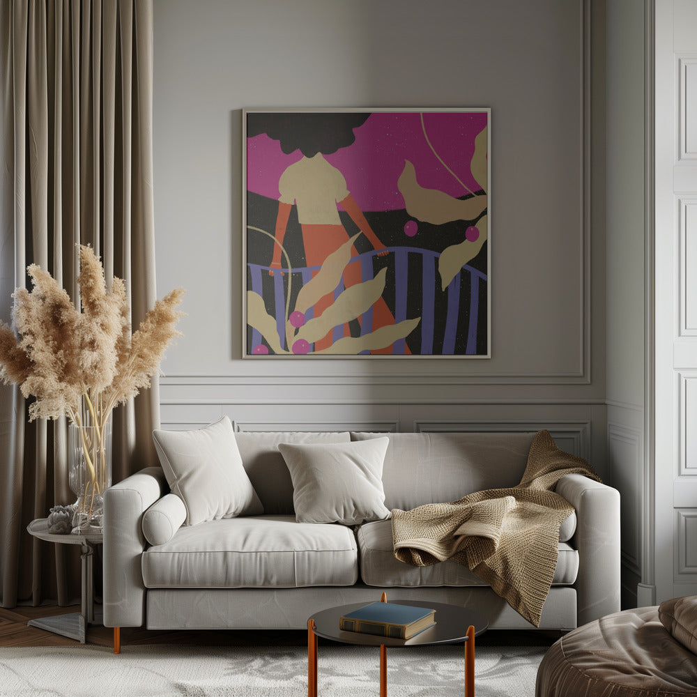 Waiting Poster och Canvastavla