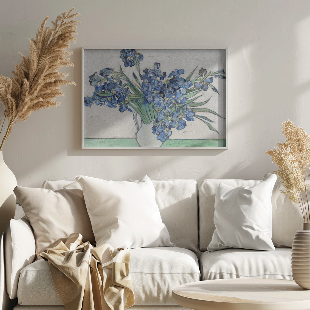 Vincent Van Gogh's Irises (1890). Poster och Canvastavla