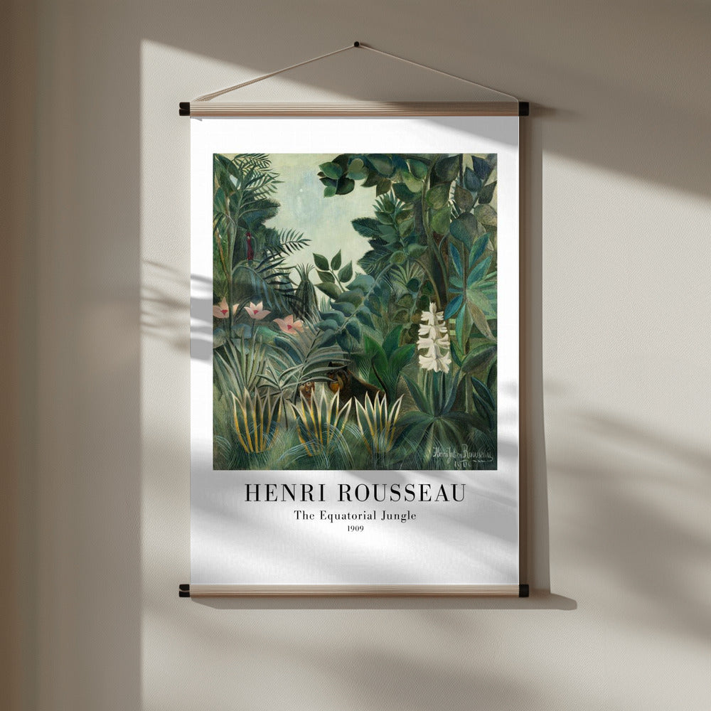 The Equatorial Jungle Poster och Canvastavla
