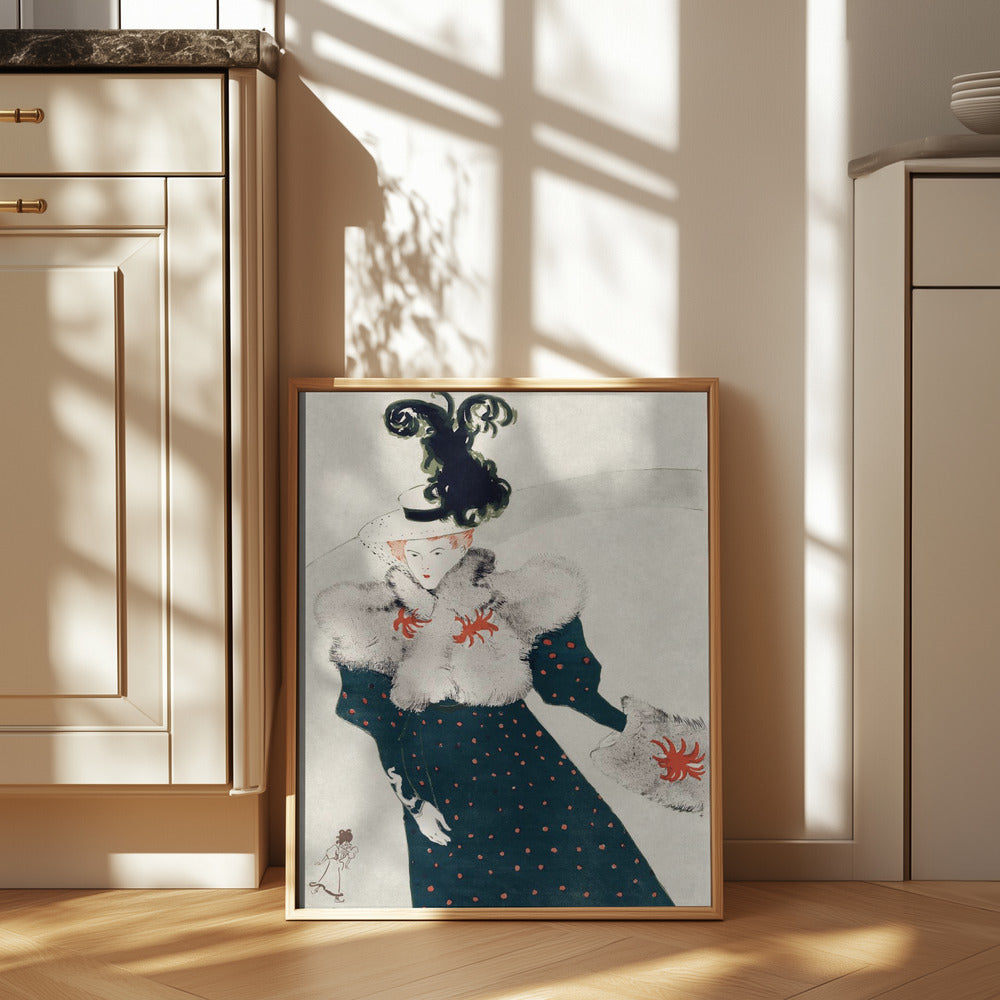 La Revue Blanche (1895) Poster och Canvastavla