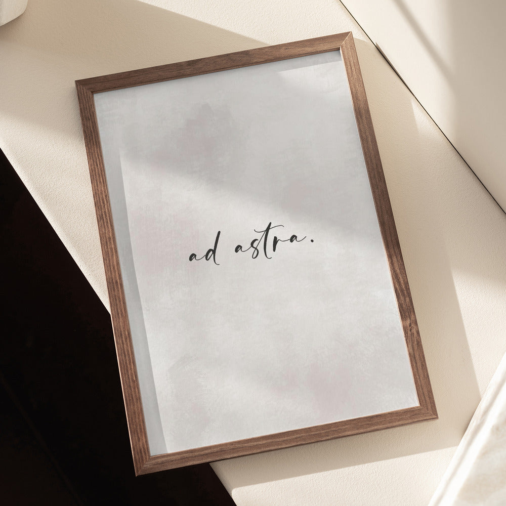 Ad astra Poster och Canvastavla