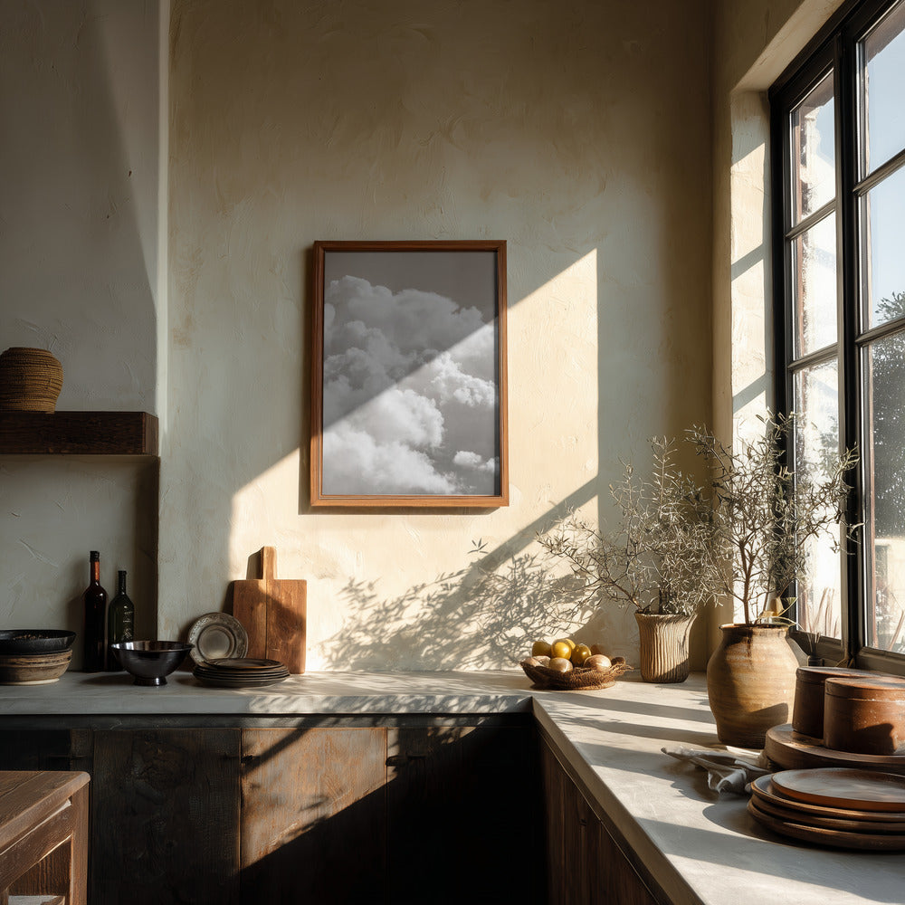 Sandy Clouds Poster och Canvastavla