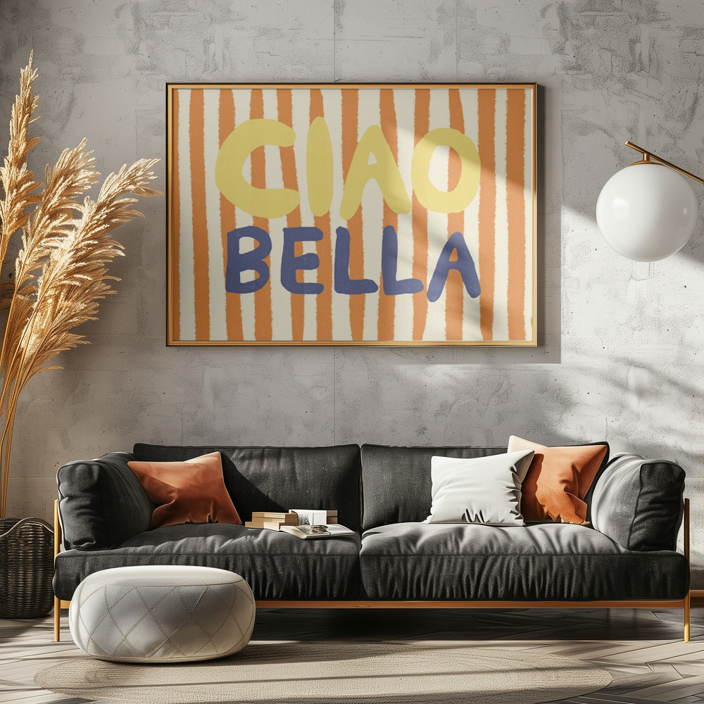 Ciao Bella II Poster och Canvastavla
