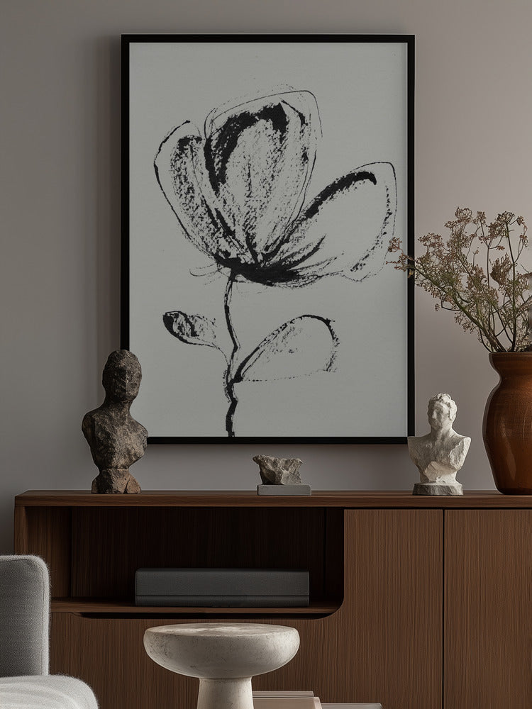 Flower Path 1 Poster och Canvastavla