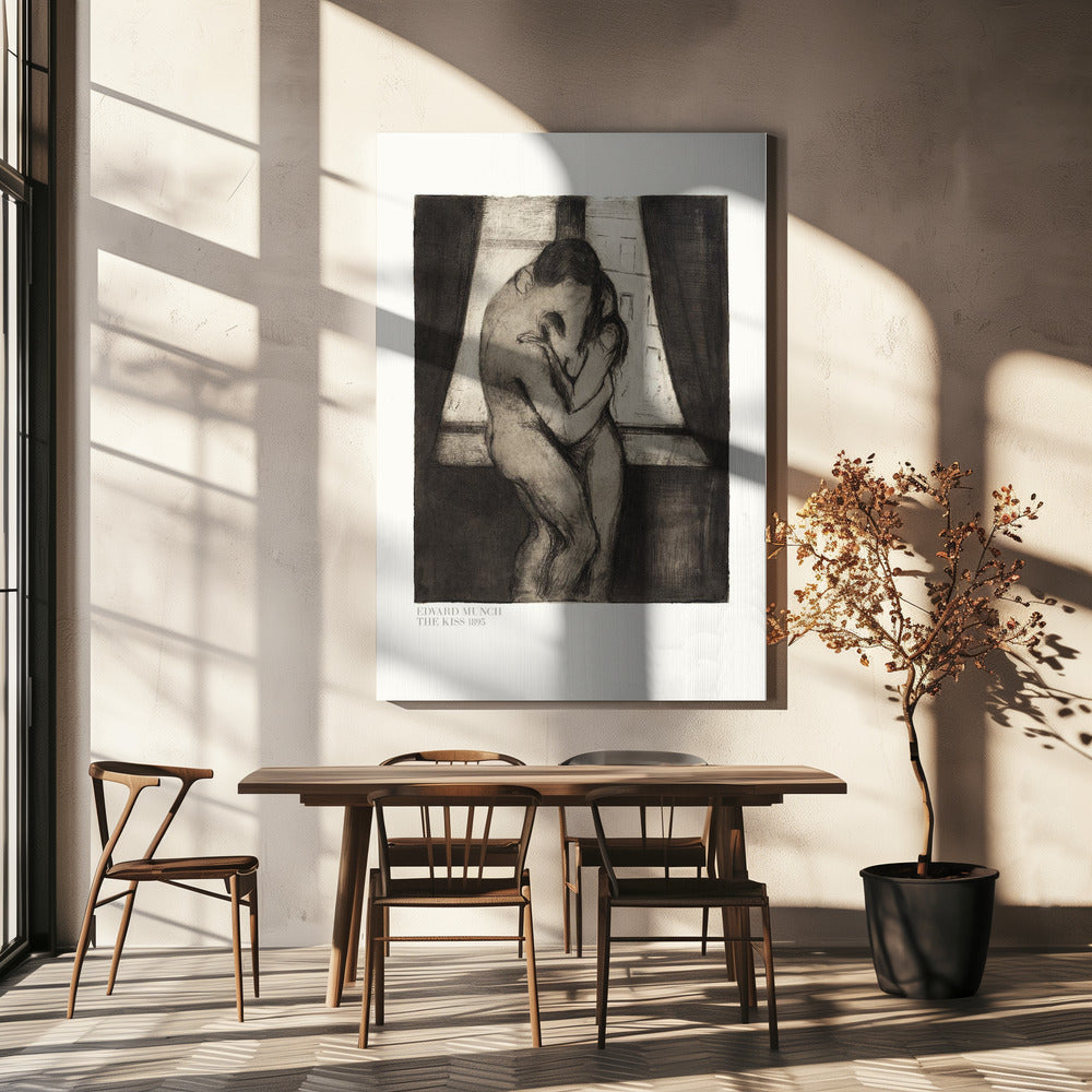 The Kiss 1895 Poster och Canvastavla