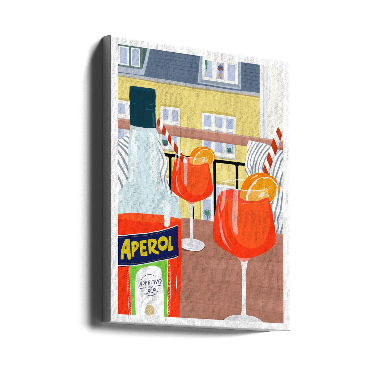 Balcony "Hygge" Poster och Canvastavla