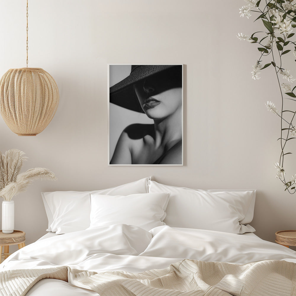 Hat and Shadow Poster och Canvastavla