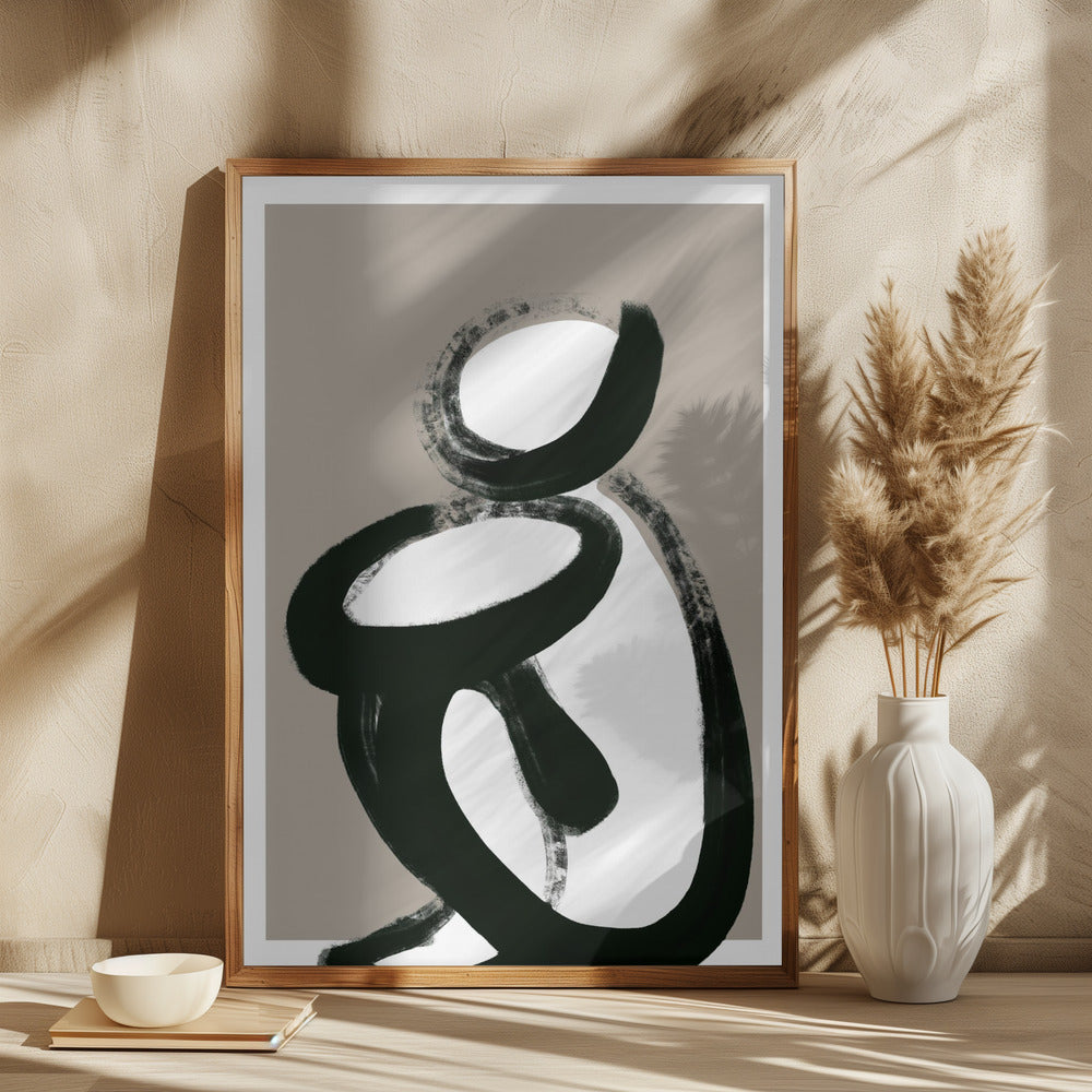 Sit And Wait Poster och Canvastavla