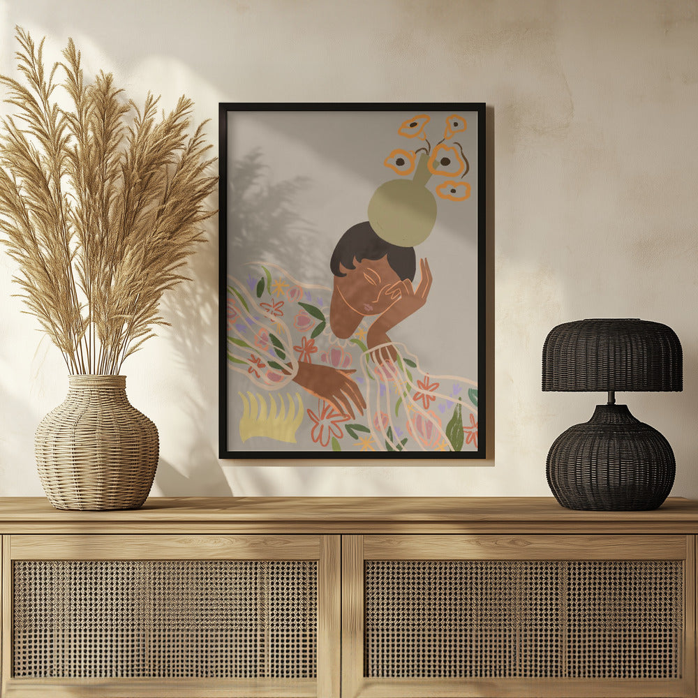 The Overthinker Poster och Canvastavla