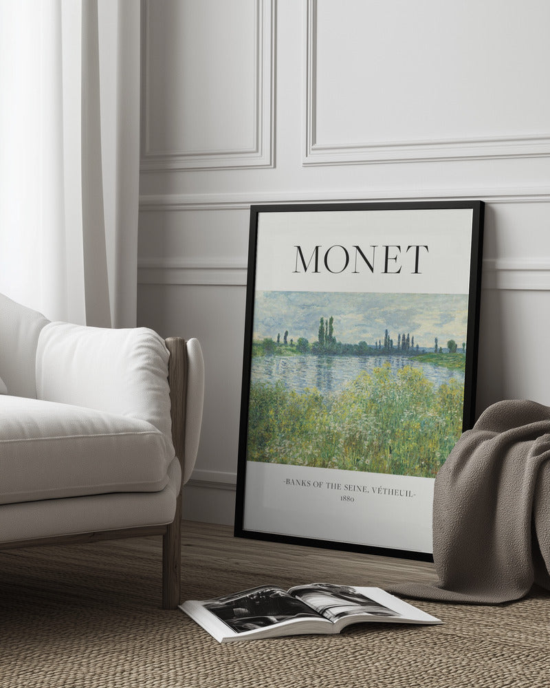Banks Of The Seine Poster och Canvastavla