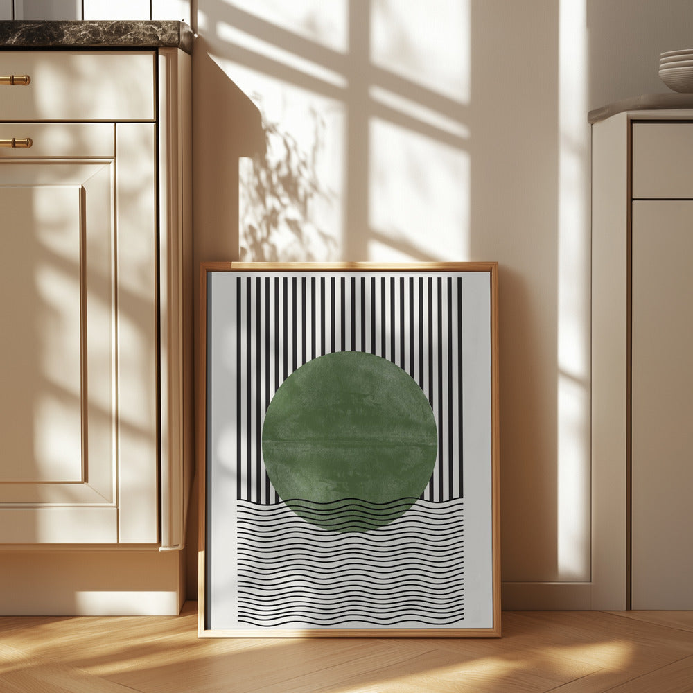 Modern Graphic Poster och Canvastavla