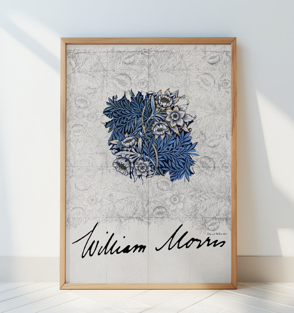 Tulip and Willow Poster och Canvastavla