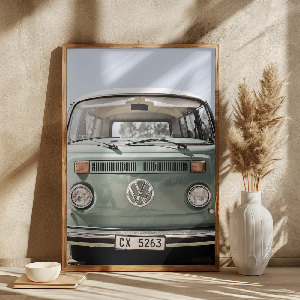 Vw Kombi Poster och Canvastavla