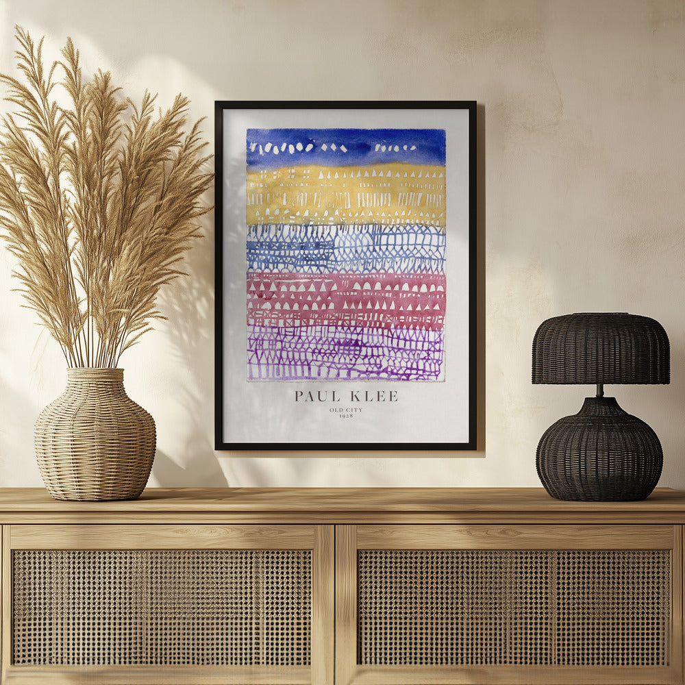 Old City Poster och Canvastavla