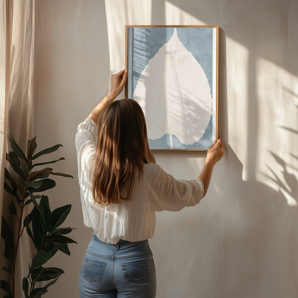 Lumina Leaf 2 Poster och Canvastavla