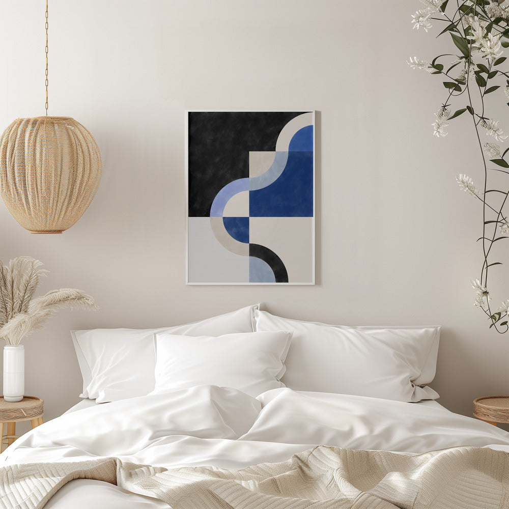 3x4 Aspectratio Indigo40 Poster och Canvastavla