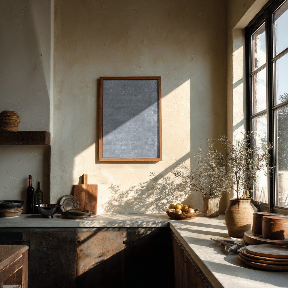 Grey patterns Poster och Canvastavla