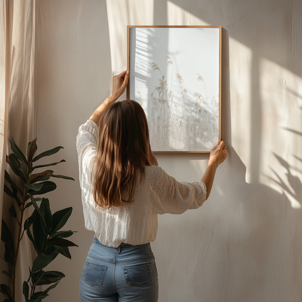 Winter reed Poster och Canvastavla