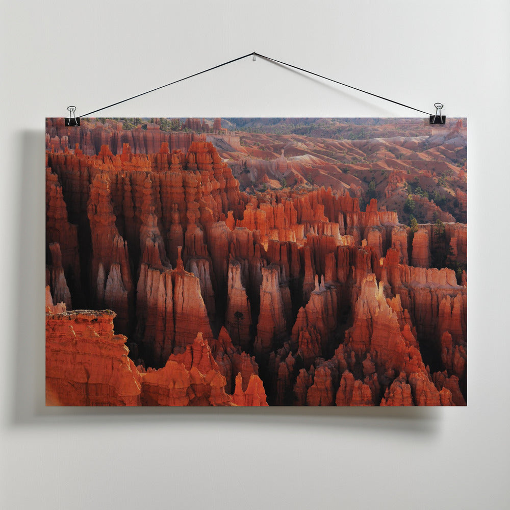 Red City Poster och Canvastavla