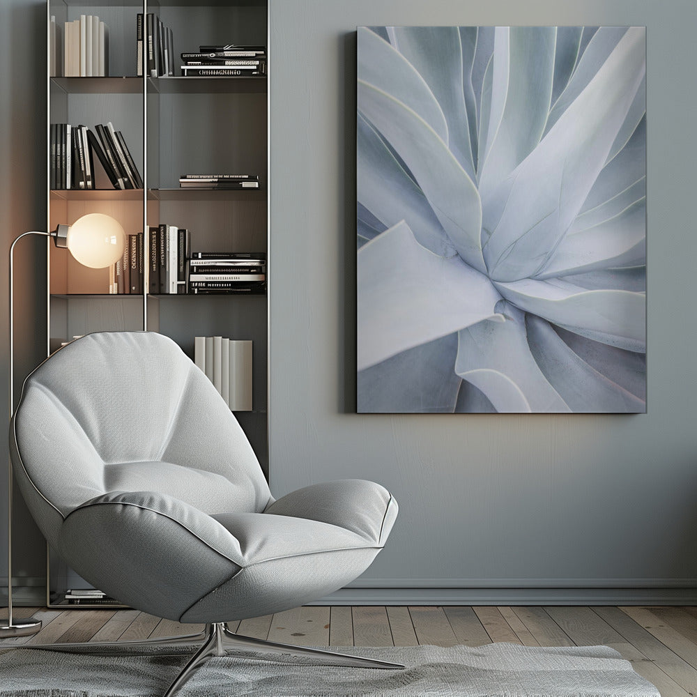 Crystal Cactus Poster och Canvastavla