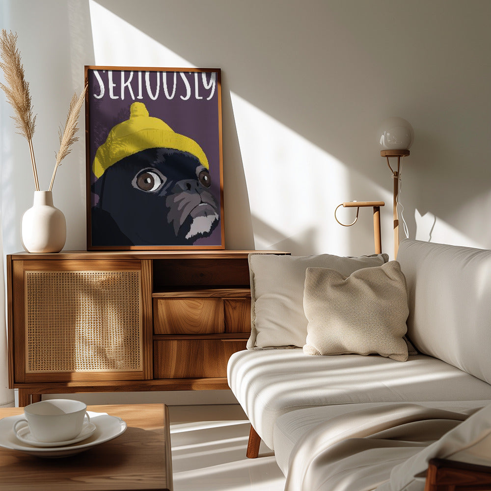 Seriously?! Poster och Canvastavla