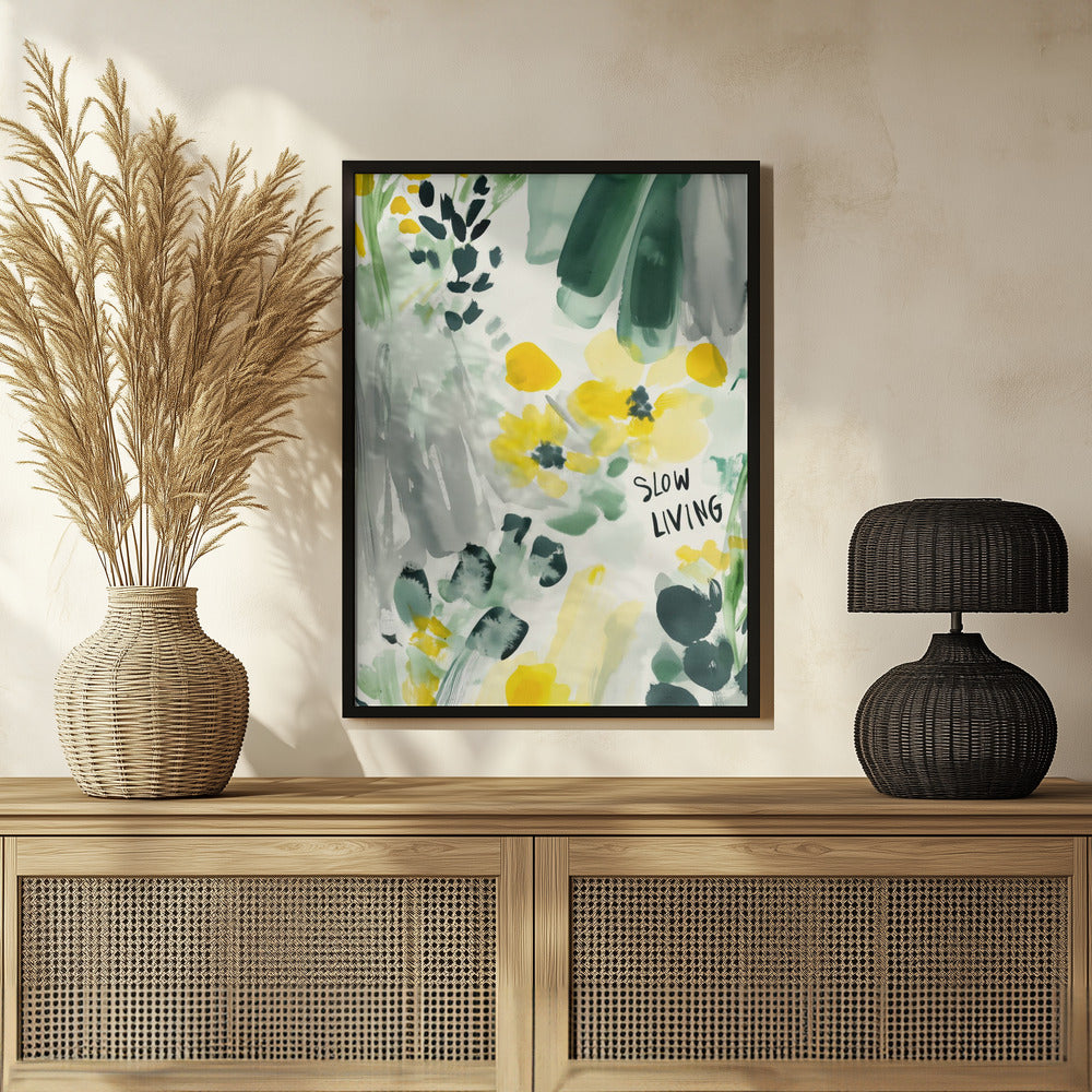 Slowliving Poster och Canvastavla