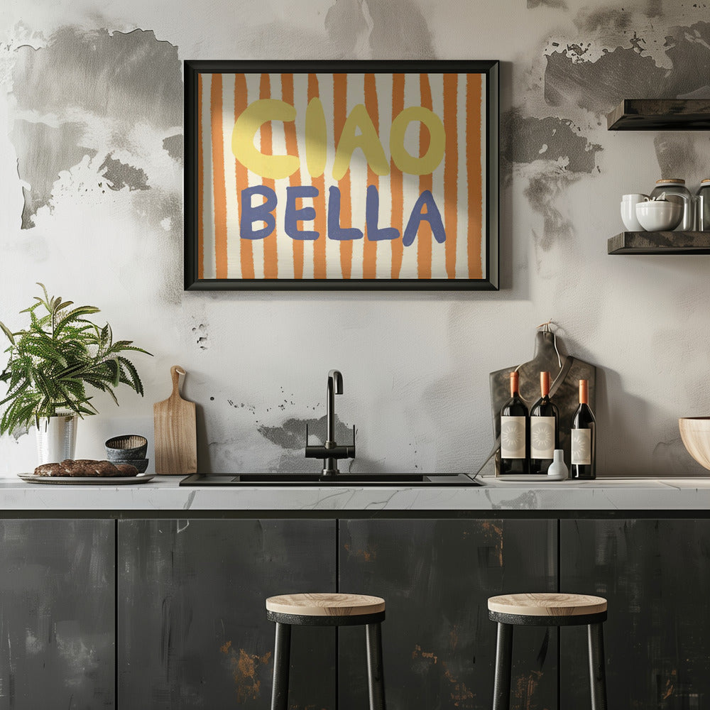 Ciao Bella II Poster och Canvastavla
