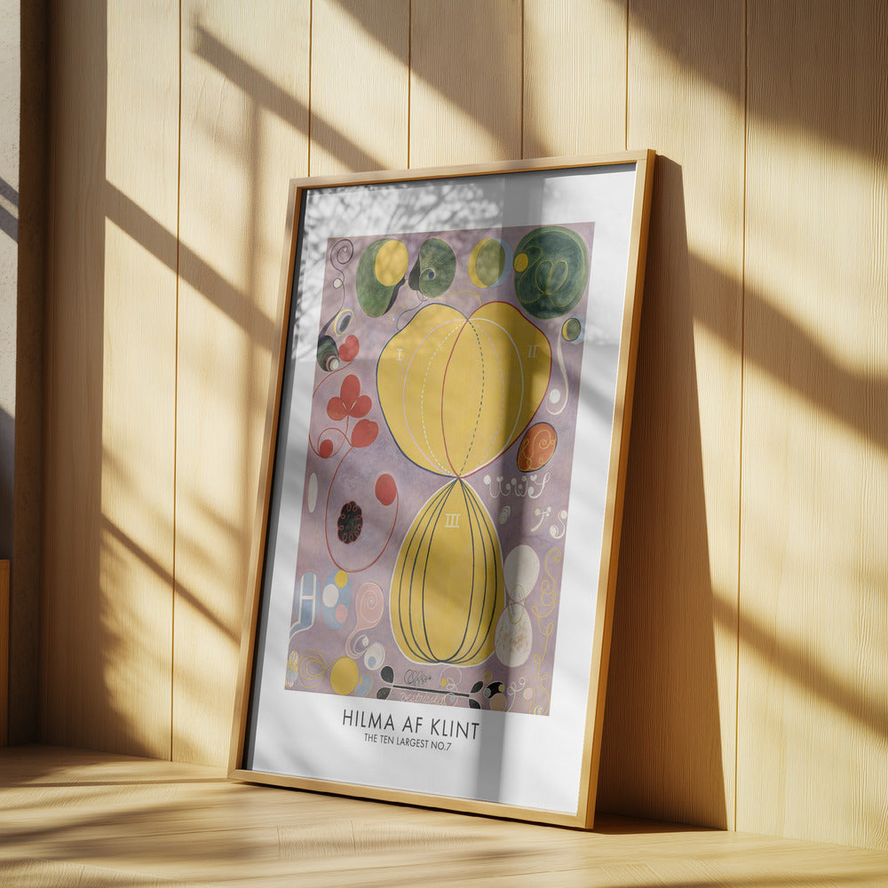 The Ten Largest No.7 Poster Poster och Canvastavla