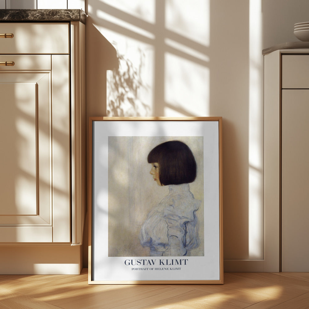 Portrait of Helene Klimt (1898) Poster Poster och Canvastavla