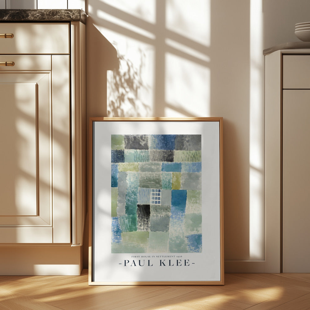 First House in a Settlement 1926 Poster och Canvastavla