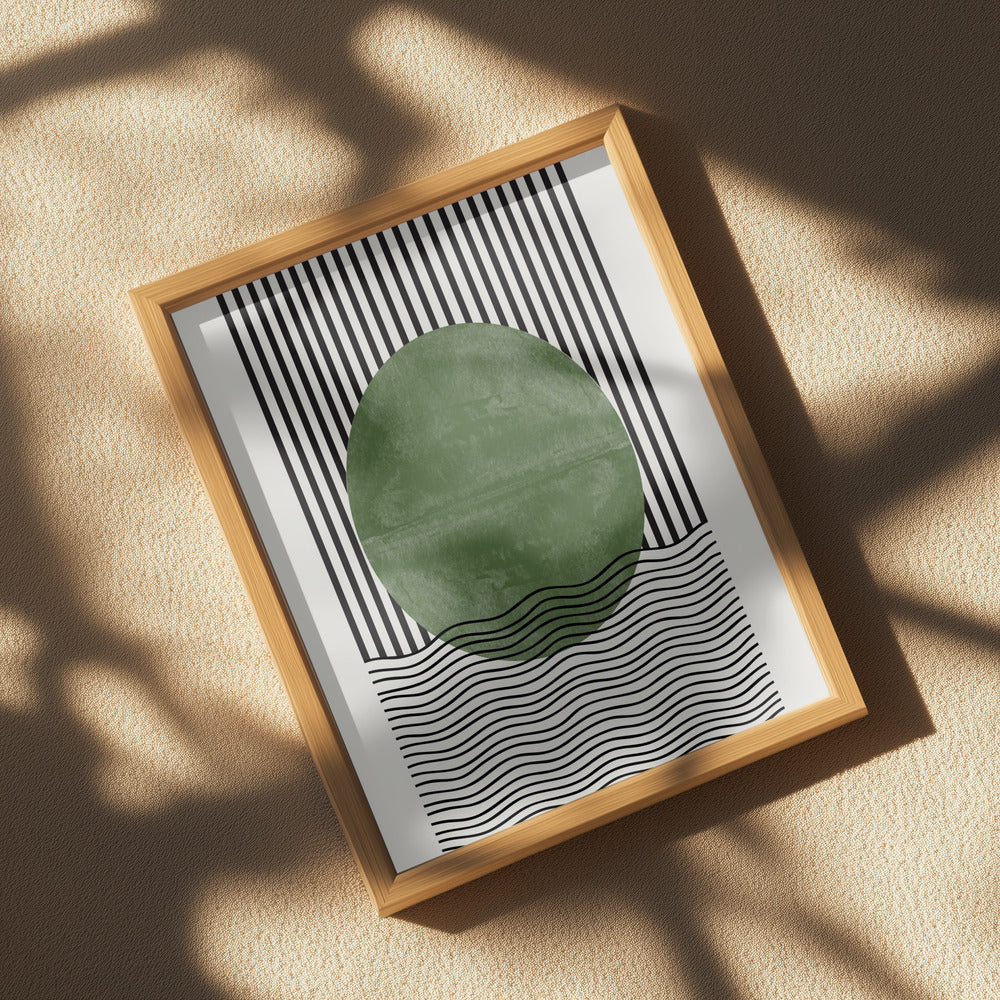 Modern Graphic Poster och Canvastavla