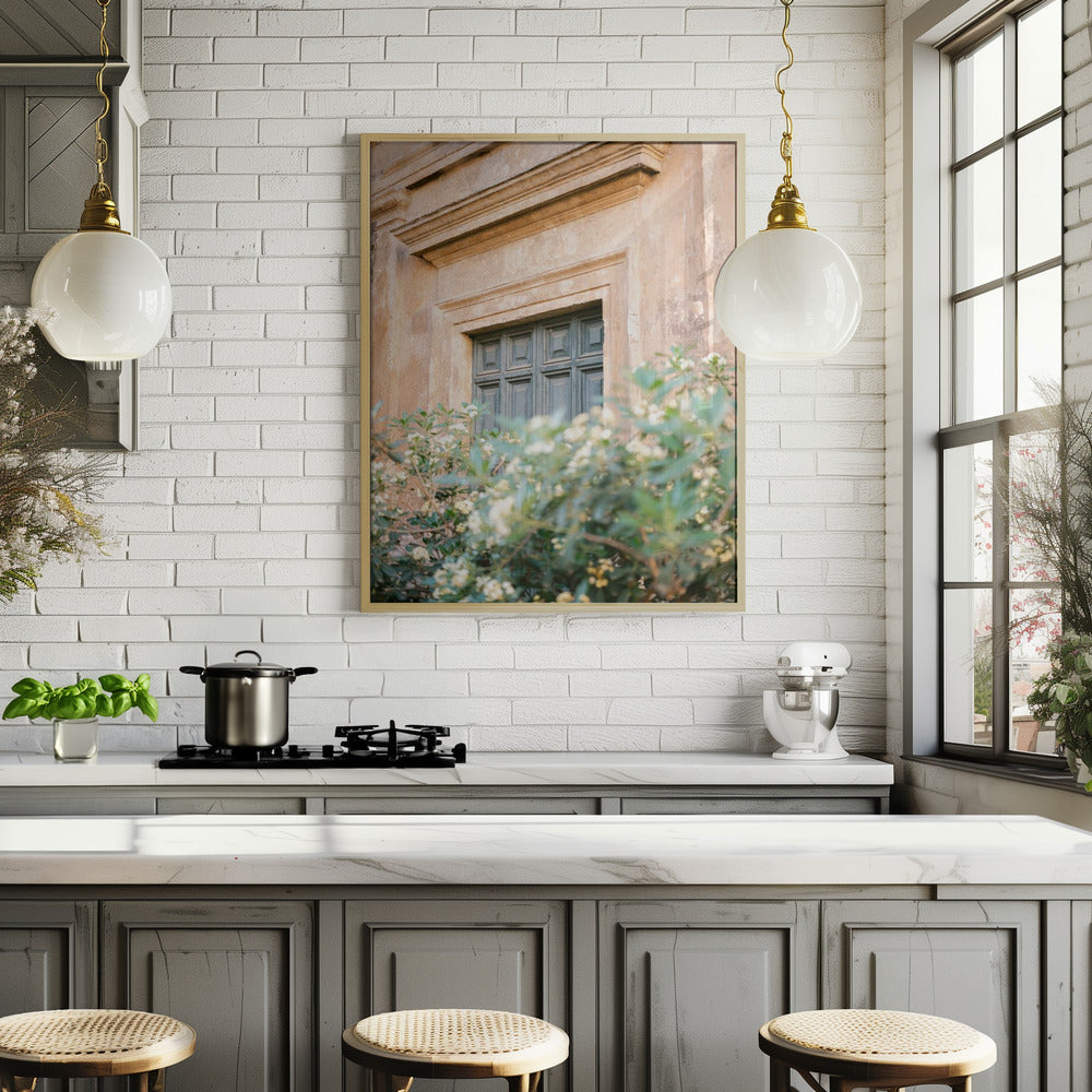 Botanical Trastevere Rome Poster och Canvastavla