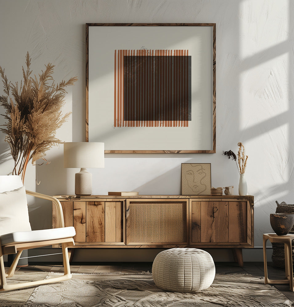 Japandi Minimal 02 Poster och Canvastavla