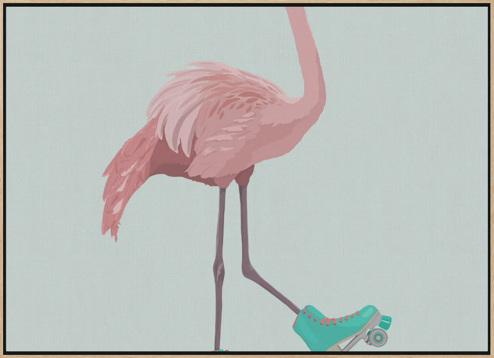 Flamingogo Poster och Canvastavla