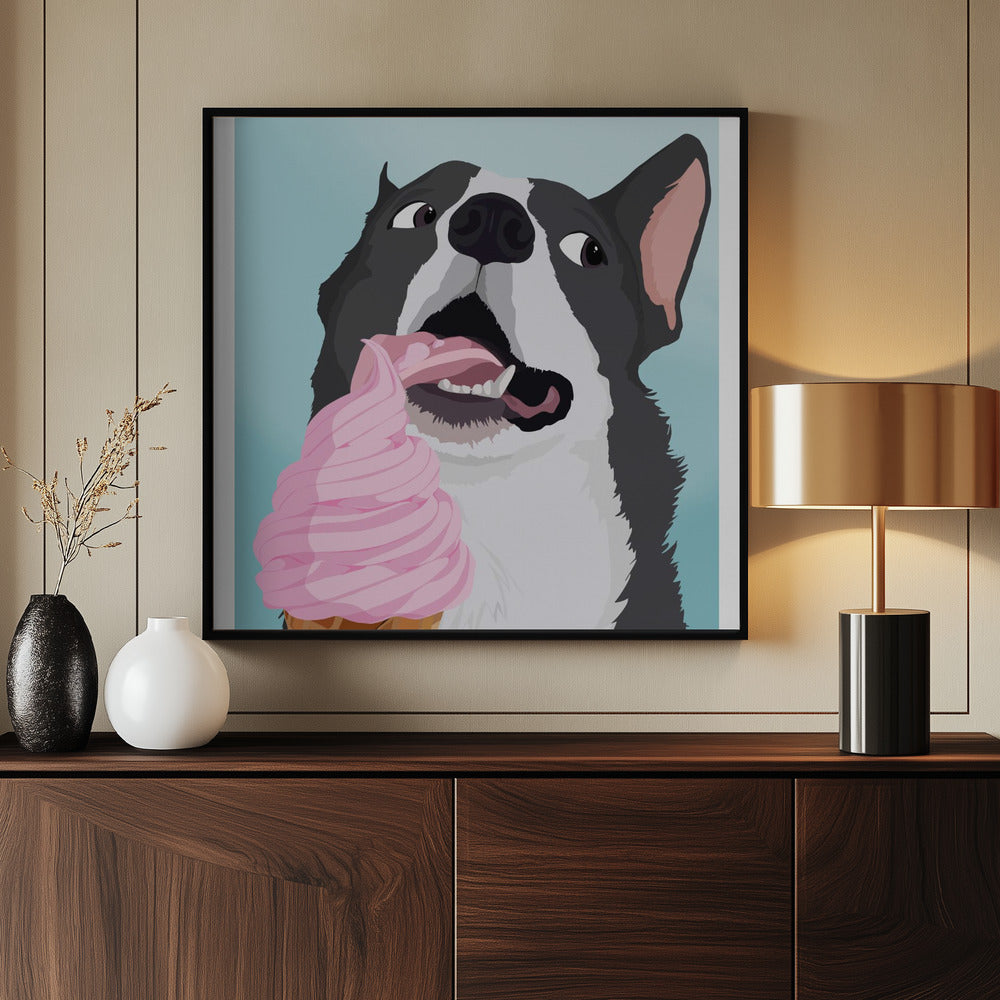 Icecream Stealer Poster och Canvastavla