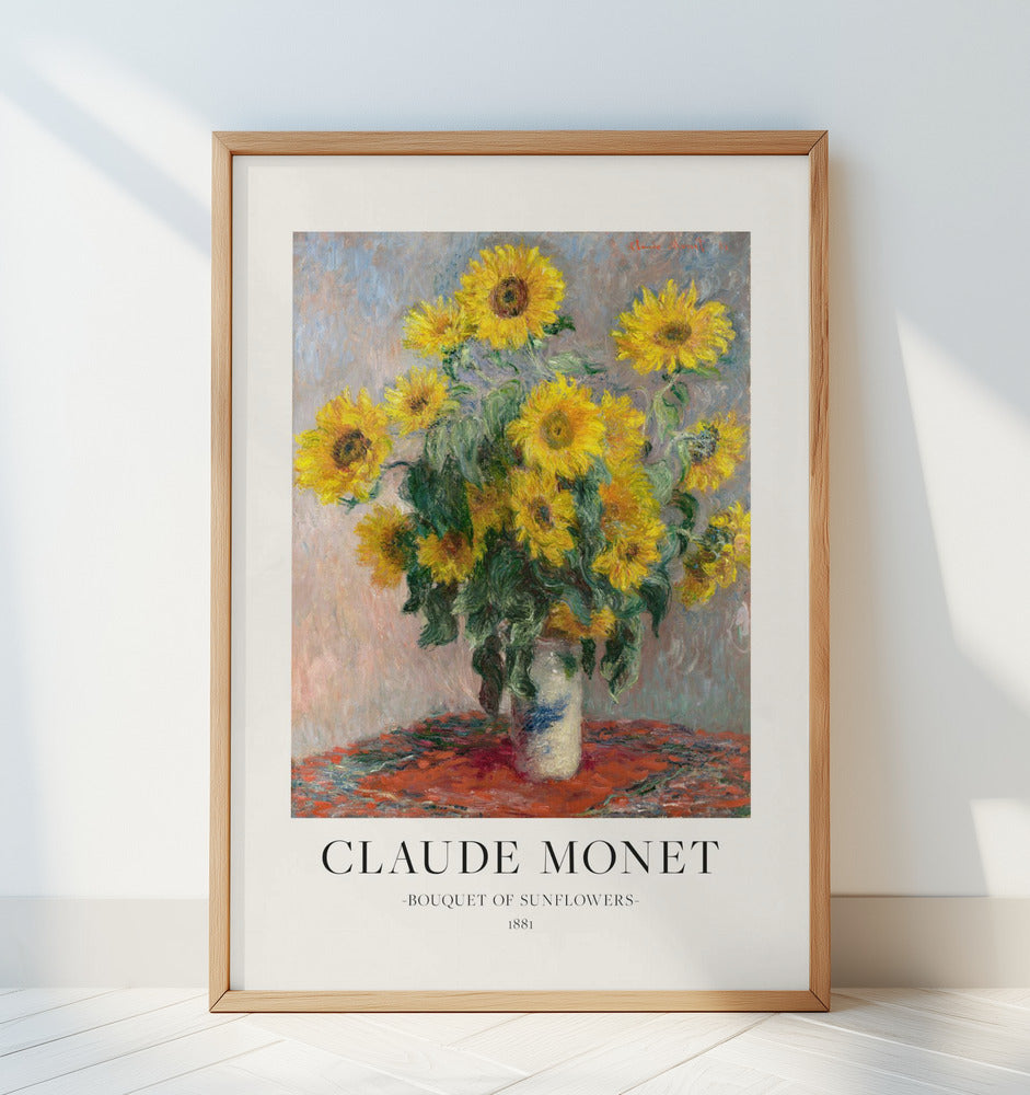 Bouquet Of Sunflowers Poster och Canvastavla