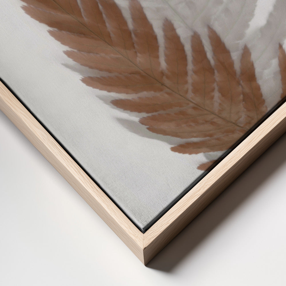 Autumn Fern Poster och Canvastavla