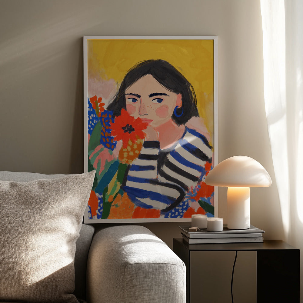 Cheeky in bloom Poster och Canvastavla