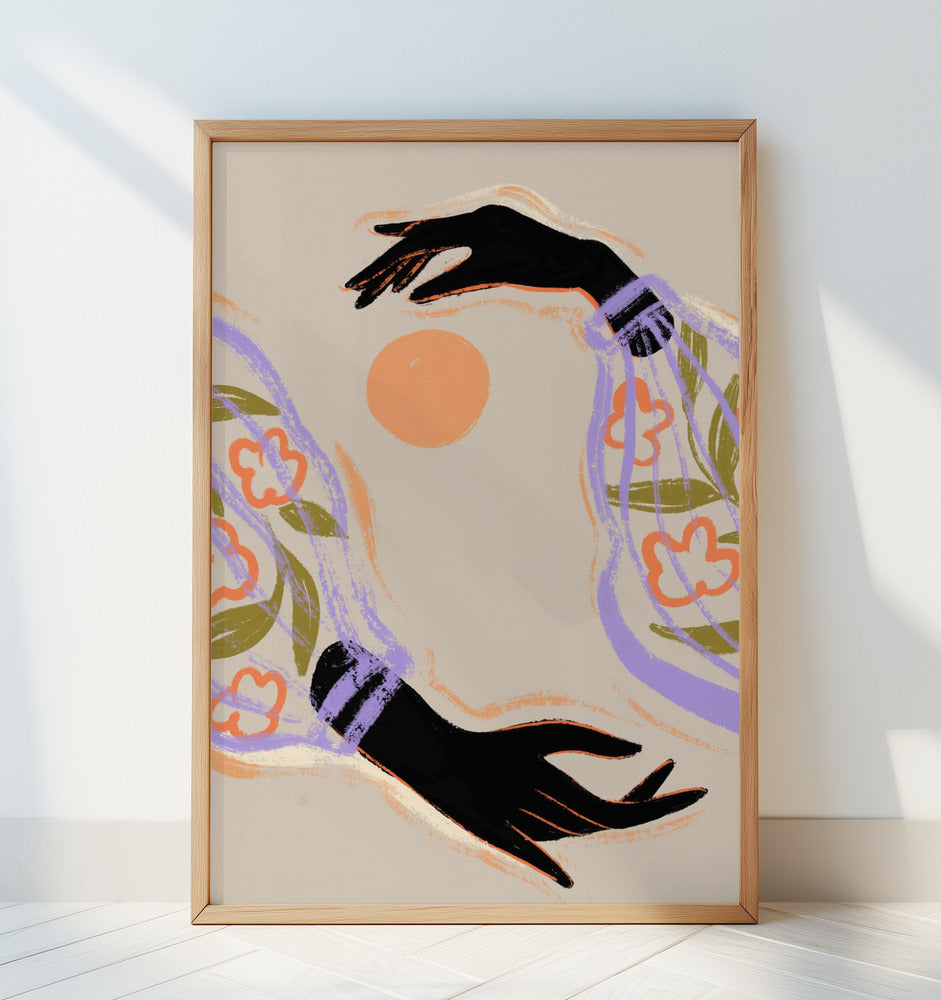 Embrace The Sun Poster och Canvastavla