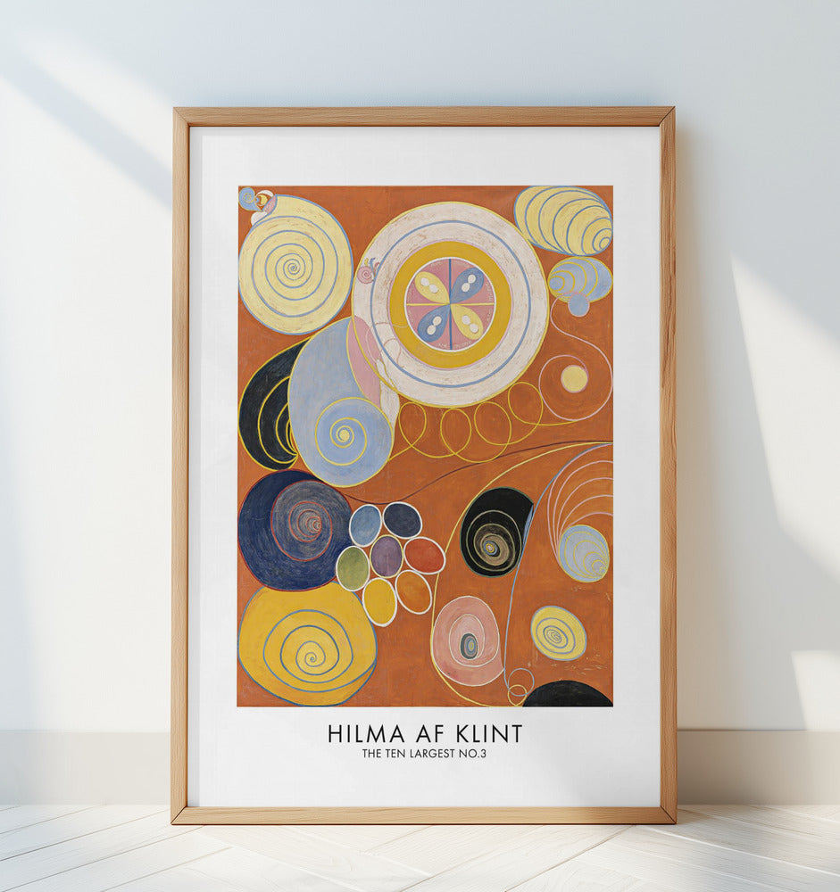 The Ten Largest No.3 Poster Poster och Canvastavla