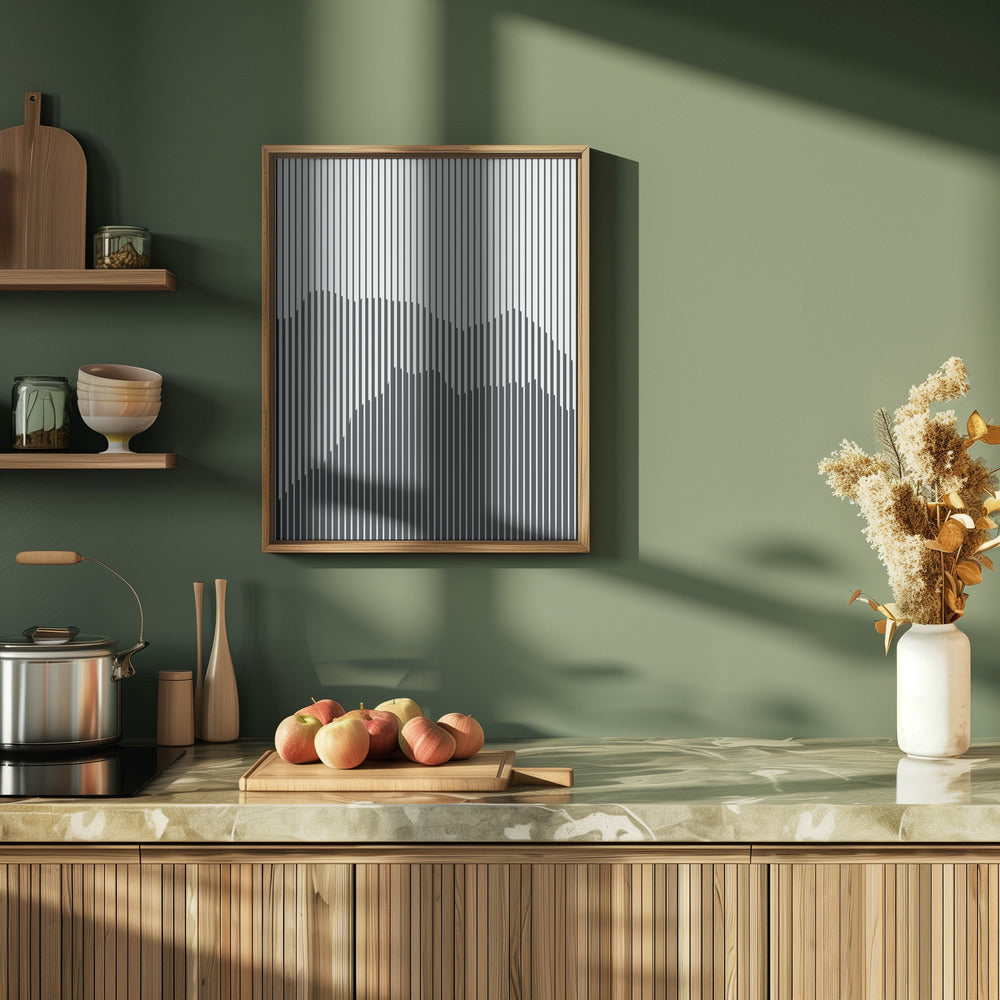 Dark Mountains Series #2 Poster och Canvastavla